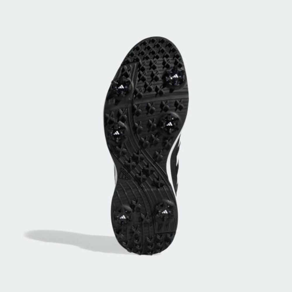 Adidas Tech Response 2.0 Mens Wide Fit Golf Shoe Black White EE9419 NEW Multi Sz - Picture 7 of 10